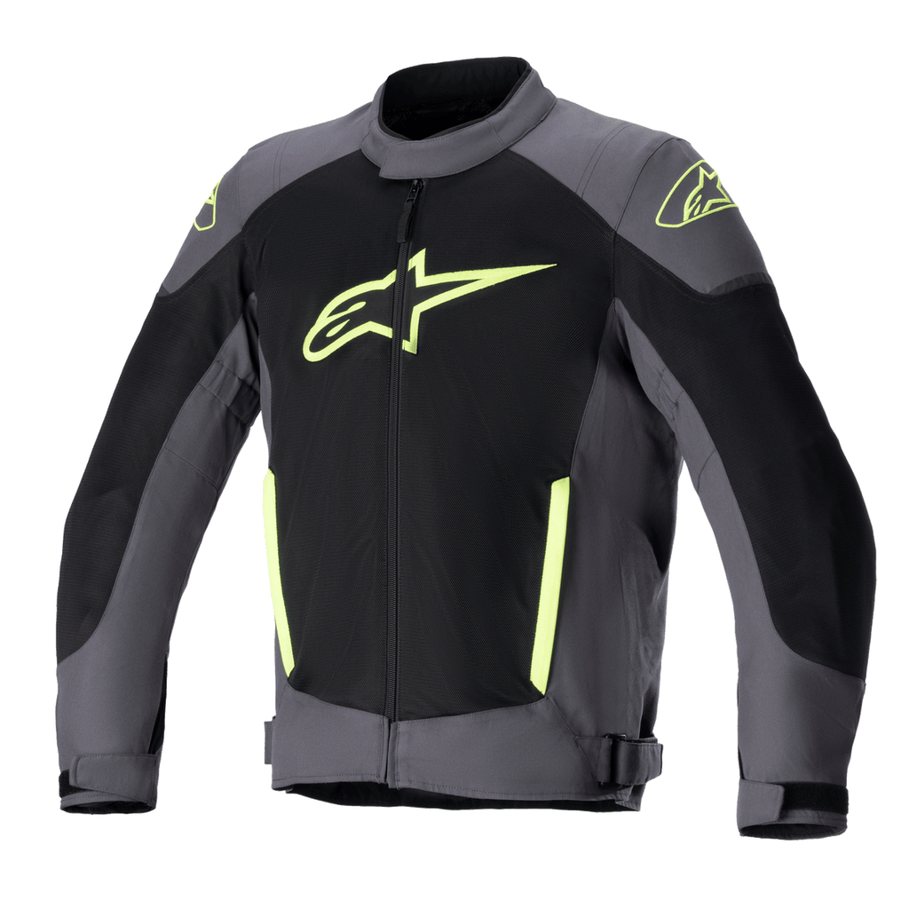Alpinestars TSP X Superair Riding Jacket (Tar Gray Black Yellow Fluo)