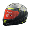 LS2 FF320 Stream Evo Shadow Black Silver Hi Viz Yellow Gloss Helmet (D Ring)