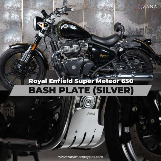 ZANA Bash Plate Silver For Super Meteor 650 (ZI-8289)