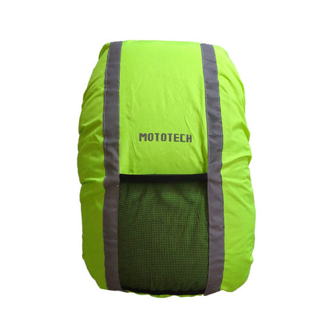 MOTOTECH Storm Shield Waterproof Backpack Daypack Rain Cover (Fluro Green)