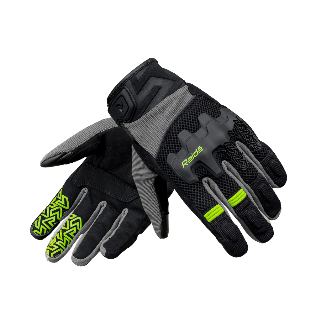 Raida Drift Gloves (Black Hi Viz)