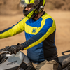 98Fahren Moto Jersey Escape Classic Series (Yellow Blue)