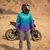 98Fahren Moto Jersey Escape Canyon Series (Light Blue Purple)