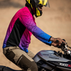 98Fahren Moto Jersey Escape Canyon Series (Pink Blue)