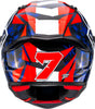 KYT R1R Carbon Fernandez Replica 2025 Gloss Blue Helmet