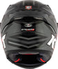 KYT Striker Flaming Gloss Anthracite Red Helmet