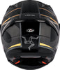 KYT Striker Davo Gloss Black Gold Helmet