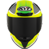 KYT TT Revo Gear Black Yellow Gloss Helmet