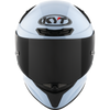 KYT TT Revo Plain Sea Blue Gloss Helmet