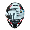 MT Stinger 2 Atlas A5 Gloss White Red Helmet