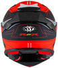 KYT R2R Pro LED Matt Black Red Helmet