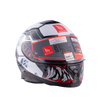MT Thunder 3 SV Spoiler TX A7 Gloss White Blue Black Helmet
