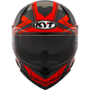 KYT R2R Pro Octane Black Red Gloss Helmet
