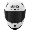KYT Striker 2V Plain Gloss White Helmet