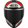 KYT TT Revo Electron Grey Red Matt Helmet