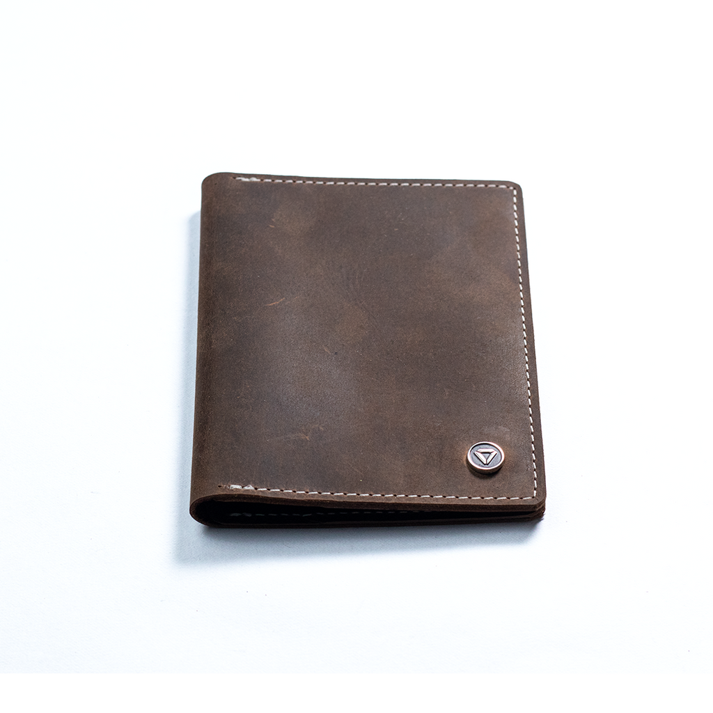 CARBONADO Bifold Plus Wallet (Brown)