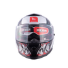 MT Thunder 3 SV Spoiler TX A7 Gloss White Blue Black Helmet