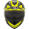KYT R2R Pro Octane Matt Black Yellow Helmet
