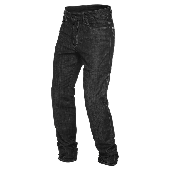 Dainese Denim Regular Tex Pants (Black)