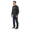 Dainese Air Frame D1 Tex Jacket (Black White Fluro Red) - Moto Central
