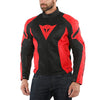 Dainese Air Crono 2 Tex Jacket (Black Lava Red) - Moto Central