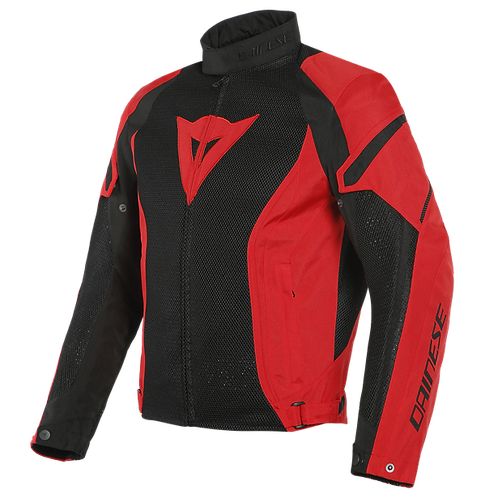 Dainese Air Crono 2 Tex Jacket (Black Lava Red) - Moto Central
