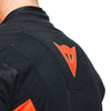 Dainese Energyca Air Tex Jacket (Black Fluro Red) - Moto Central