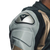 Dainese Avro 4 Men Two Piece Motorcycle Leather Suit (Black Matt Charcoal Grey Tibetian Platinum) - Moto Central