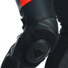 Dainese Tosa Men One Piece Motorcycle Perforated Leather Suit (Black Fluro Red White)