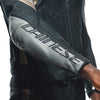 Dainese Avro 4 Men Two Piece Motorcycle Leather Suit (Black Matt Charcoal Grey Tibetian Platinum) - Moto Central