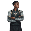 Dainese Avro 4 Men Two Piece Motorcycle Leather Suit (Black Matt Charcoal Grey Tibetian Platinum) - Moto Central