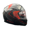 LS2 FF320 Stream Evo GGIO Black 7C Gloss Helmet (D Ring)