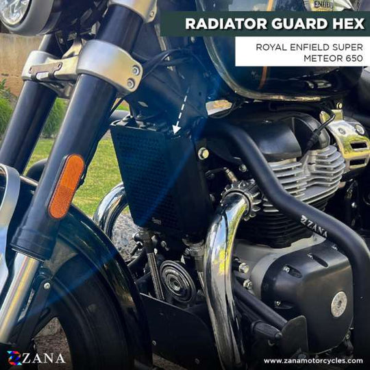 ZANA Radiator Guard Hex For Super Meteor 650 (ZI-8290)