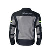 Raida Tourer Motorcycle Riding Jacket (Black Grey Hi Viz)