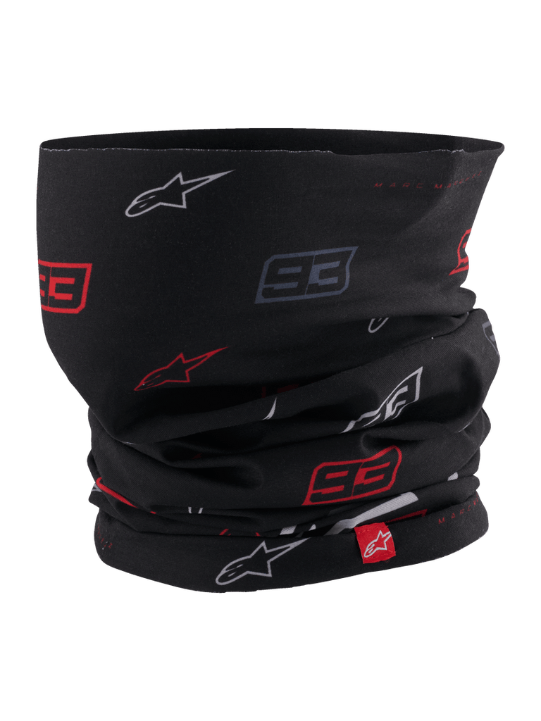 Alpinestars MM93 Neck Tube (Black Bright Red White)