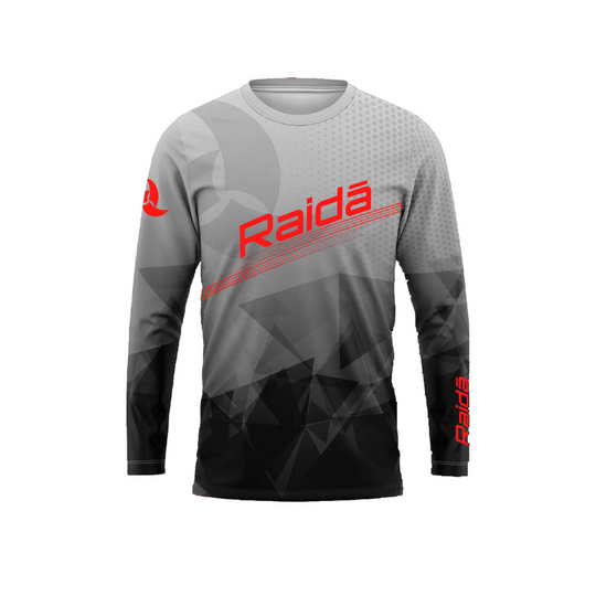 Raida Trailcraft MX Jersey (Grey Red)
