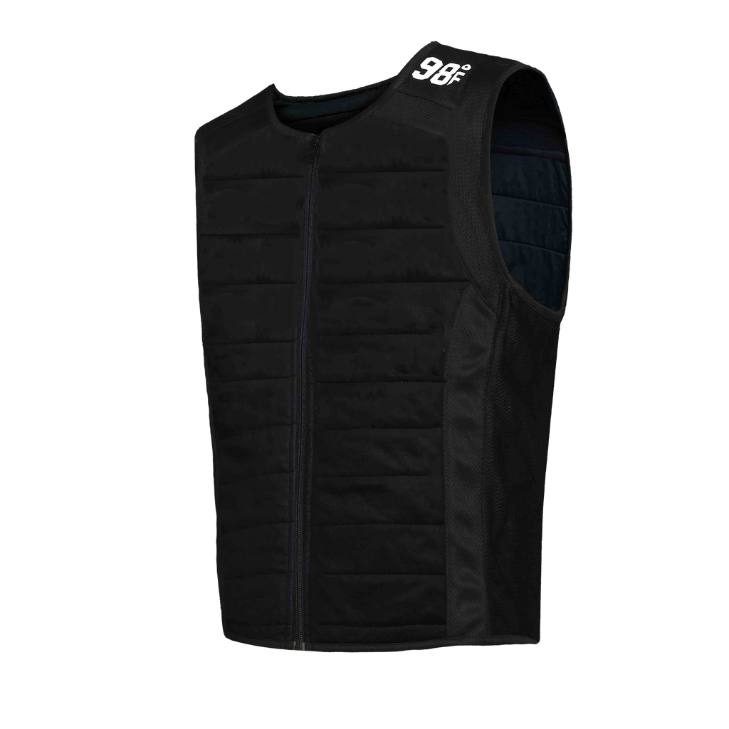 98Fahren Cool Vest Neo Evaporative Cooling Vest (All Black)