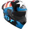 KYT R2R Pro Straight Gloss Helmet