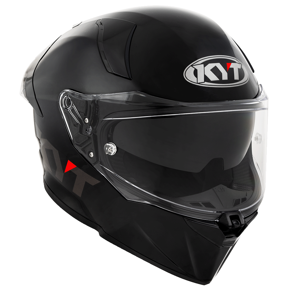 KYT R2R Pro Plain Gloss Black Helmet– Moto Central