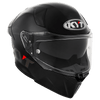 KYT R2R Pro Plain Gloss Black Helmet