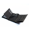 CARBONADO Tri Fold Wallet (Black)