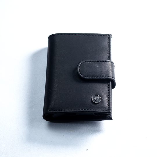 CARBONADO Popup Card Bifold Wallet (Black)