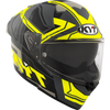 KYT R2R Pro Octane Matt Black Yellow Helmet