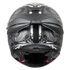 NHK K5R Wayang Matt Black Silver Helmet