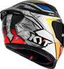 KYT Striker Runs Gloss White Helmet