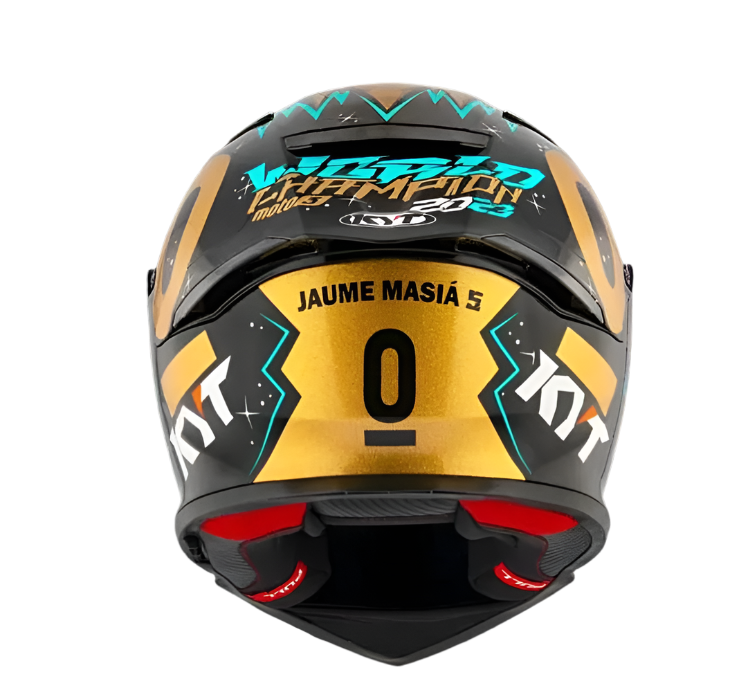 KYT R2R Pro Jaume Masia 2023 World Champion Gold Limited Edition Gloss