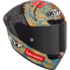 KYT KX1 RACE GP Bastianini Indonesia Replica 2023 with Sponsor Matt Helmet