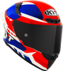 KYT TT Revo Gear Blue Red Gloss Helmet