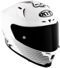 KYT Striker AF37 Livery Gloss Black White Helmet