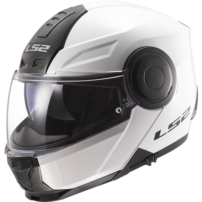 LS2 FF902 Scope Solid White Gloss Helmet